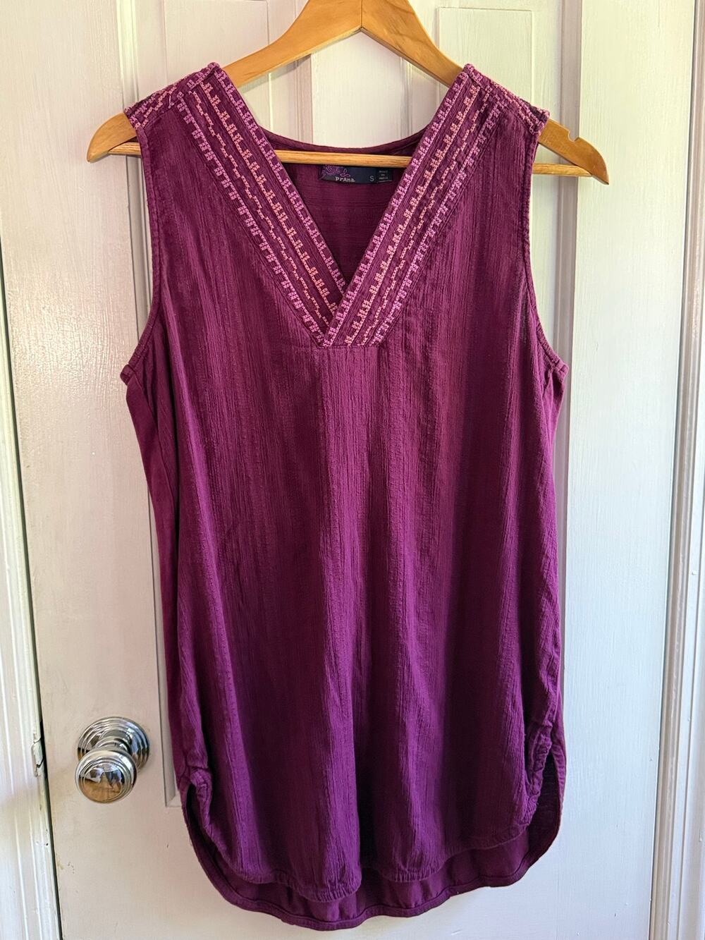 prAna Purple Sleeveless Top Women's Size Small Casual Activewear